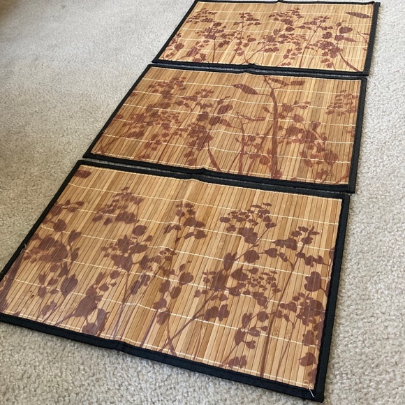 Other - Set of 3 Bamboo Placemats